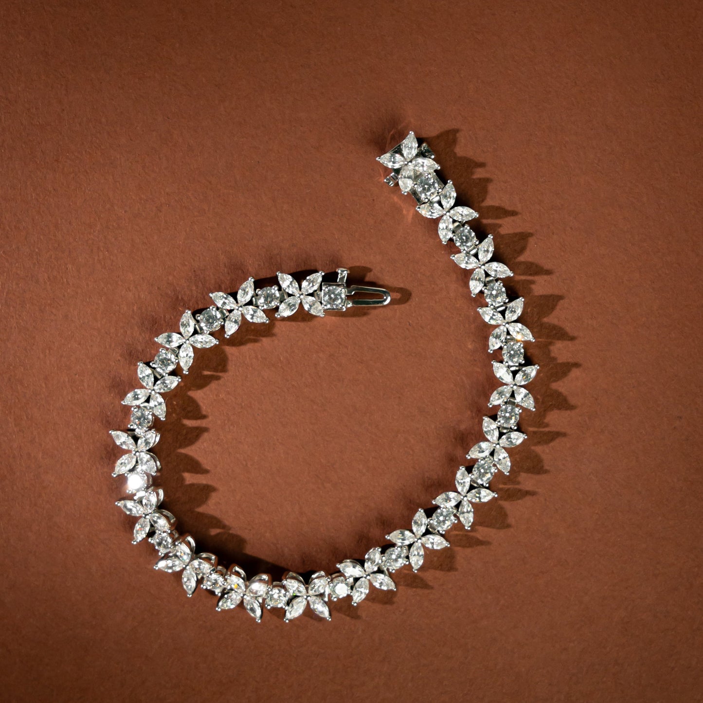 VIC white gold bracelet