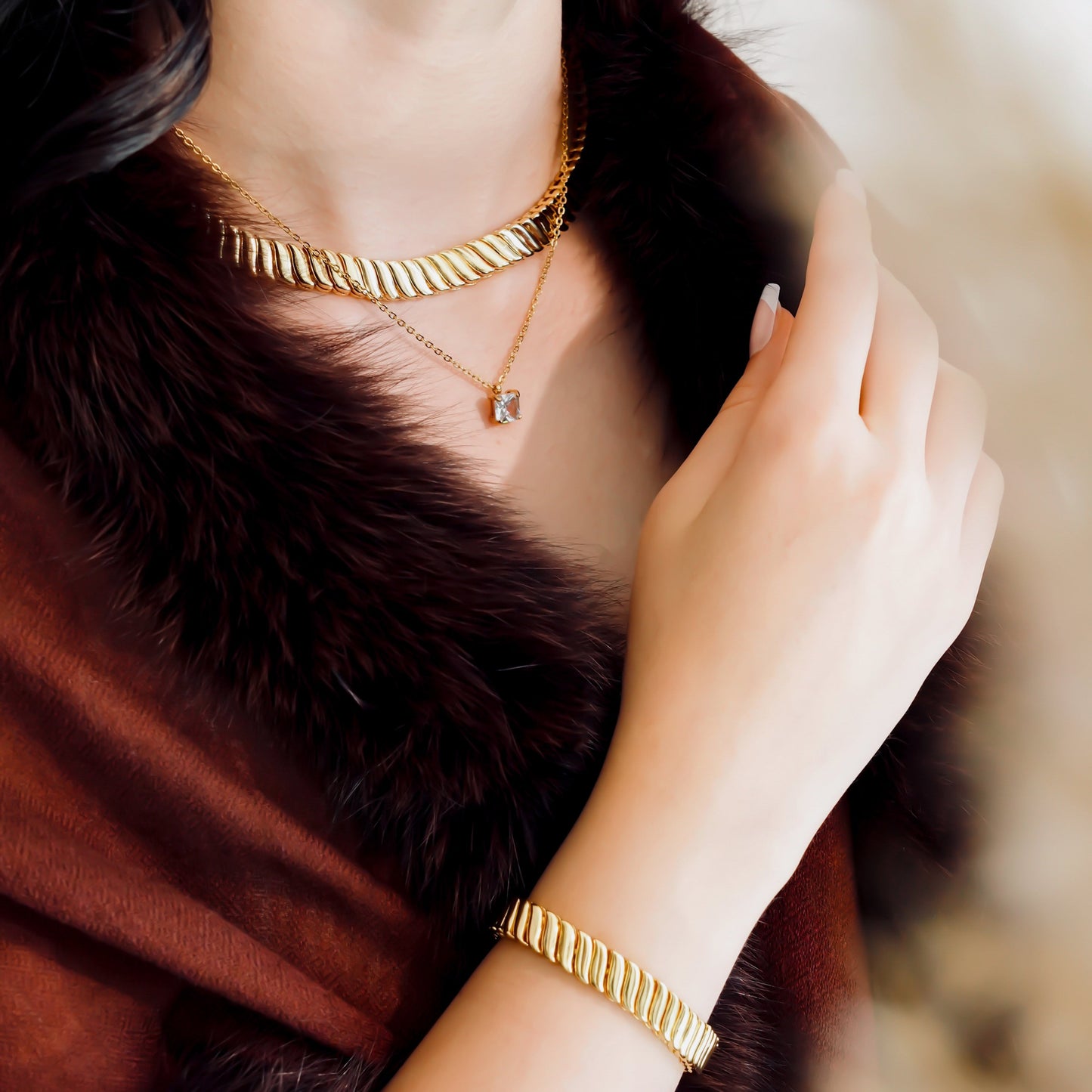 waves necklace