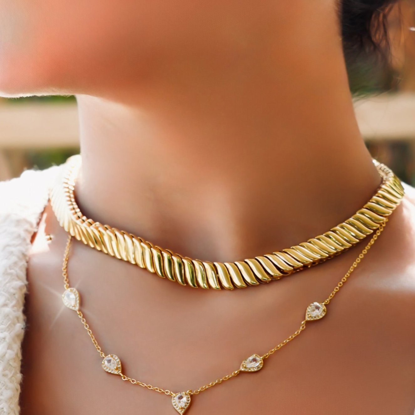 waves necklace