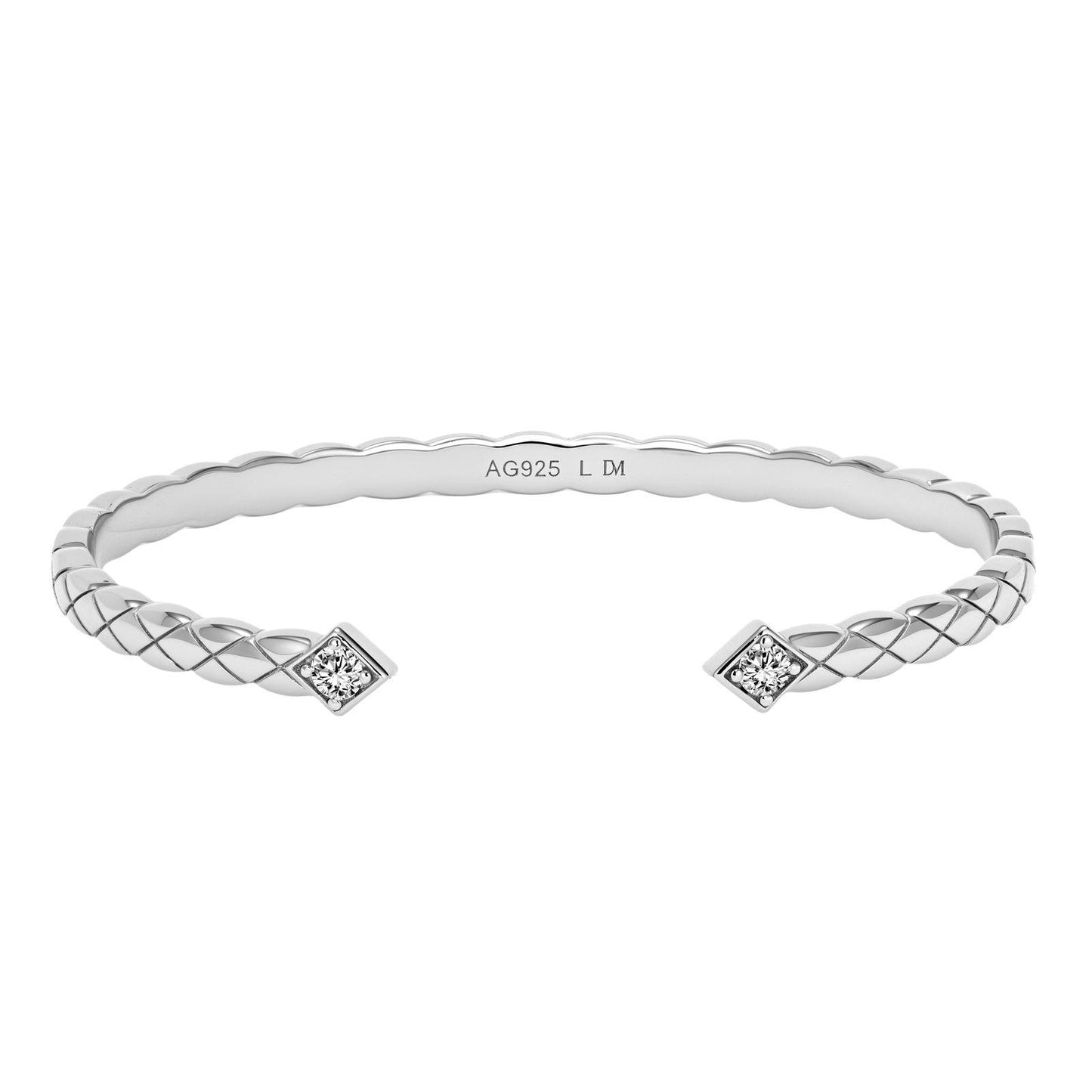 Eterna bangle silver