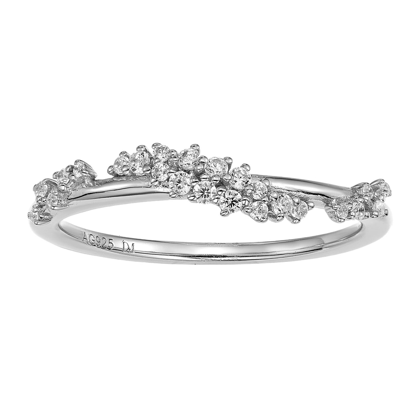 Classy silver bangle