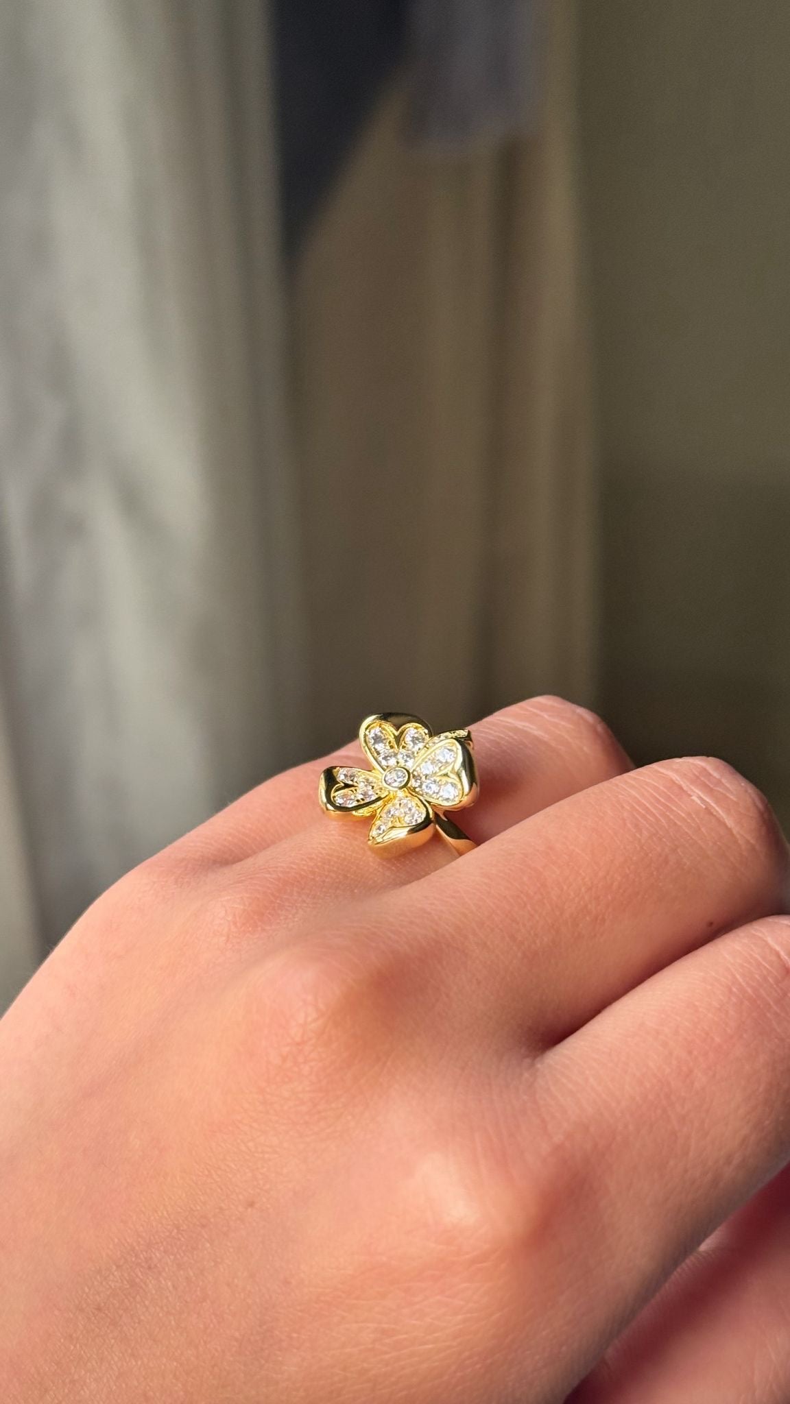 M.M.M gold ring