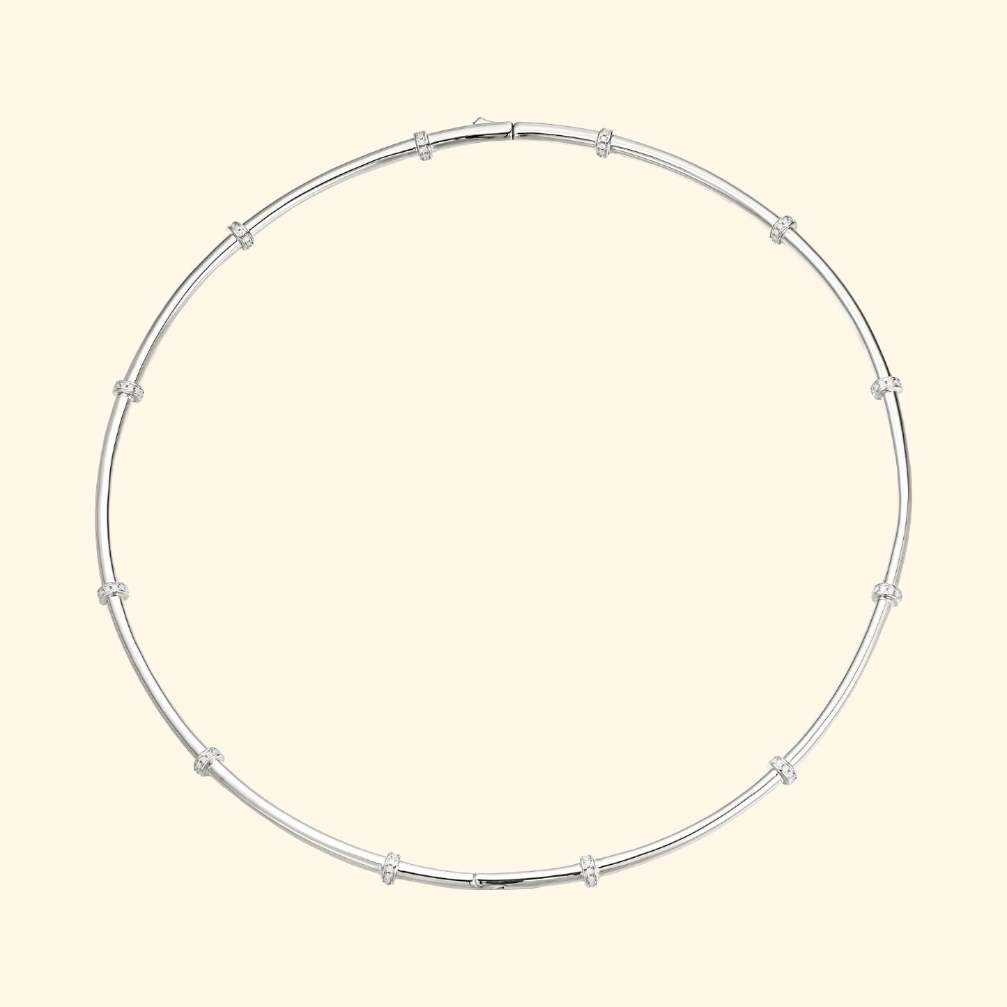 DA Choker Necklace silver