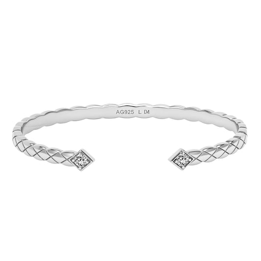 Eterna bangle silver