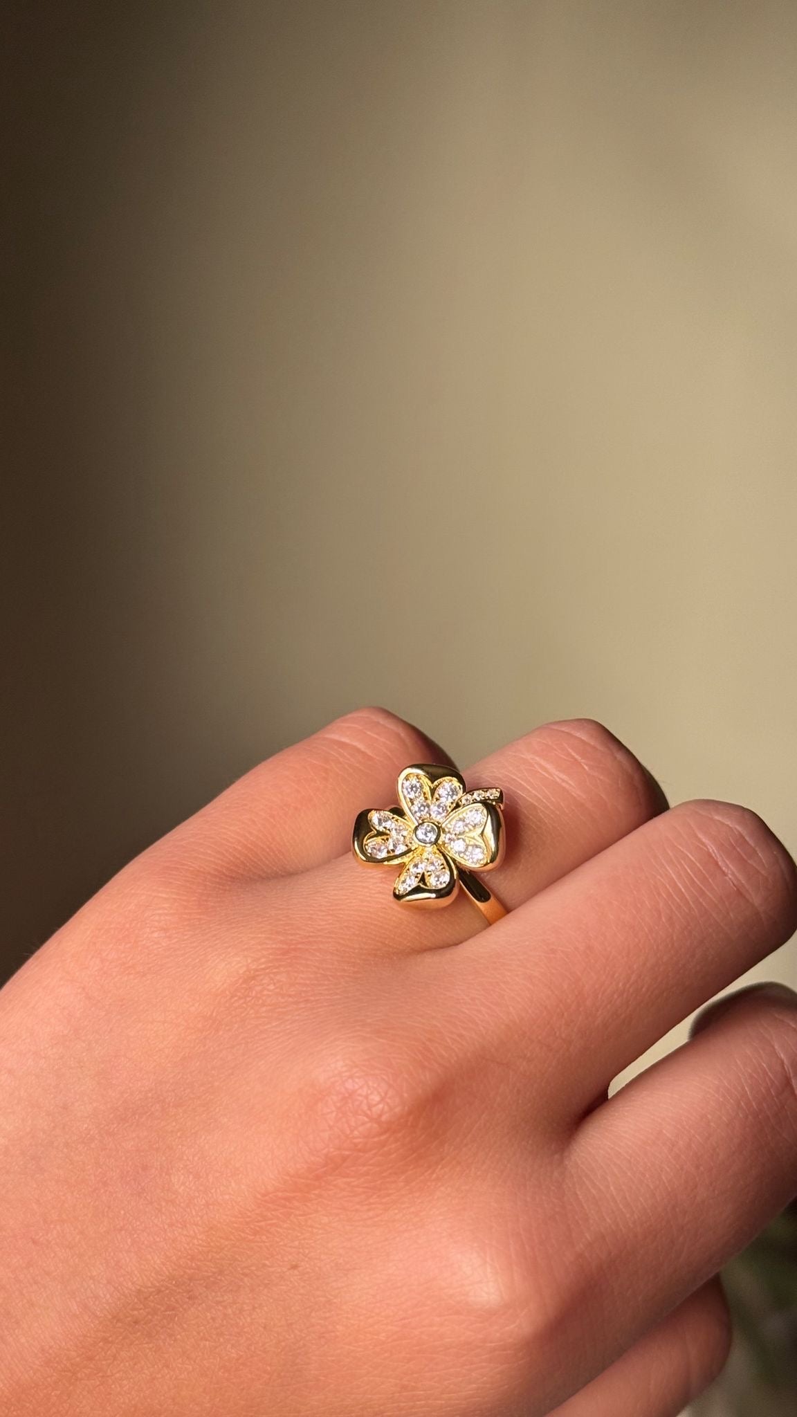 M.M.M gold ring