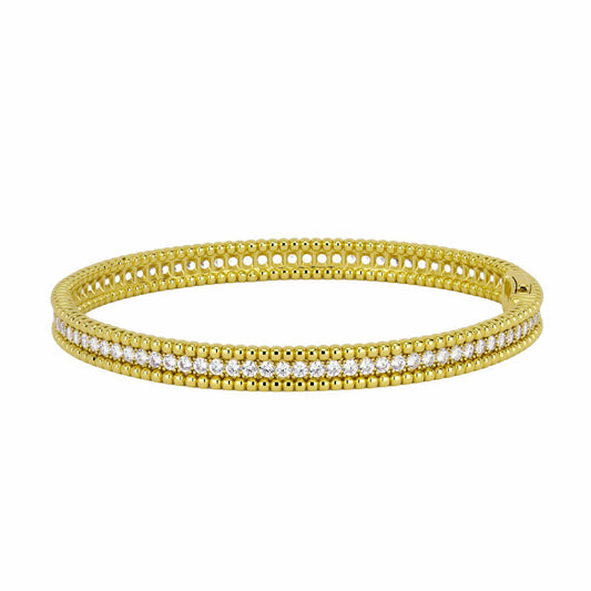 P.E bangle gold