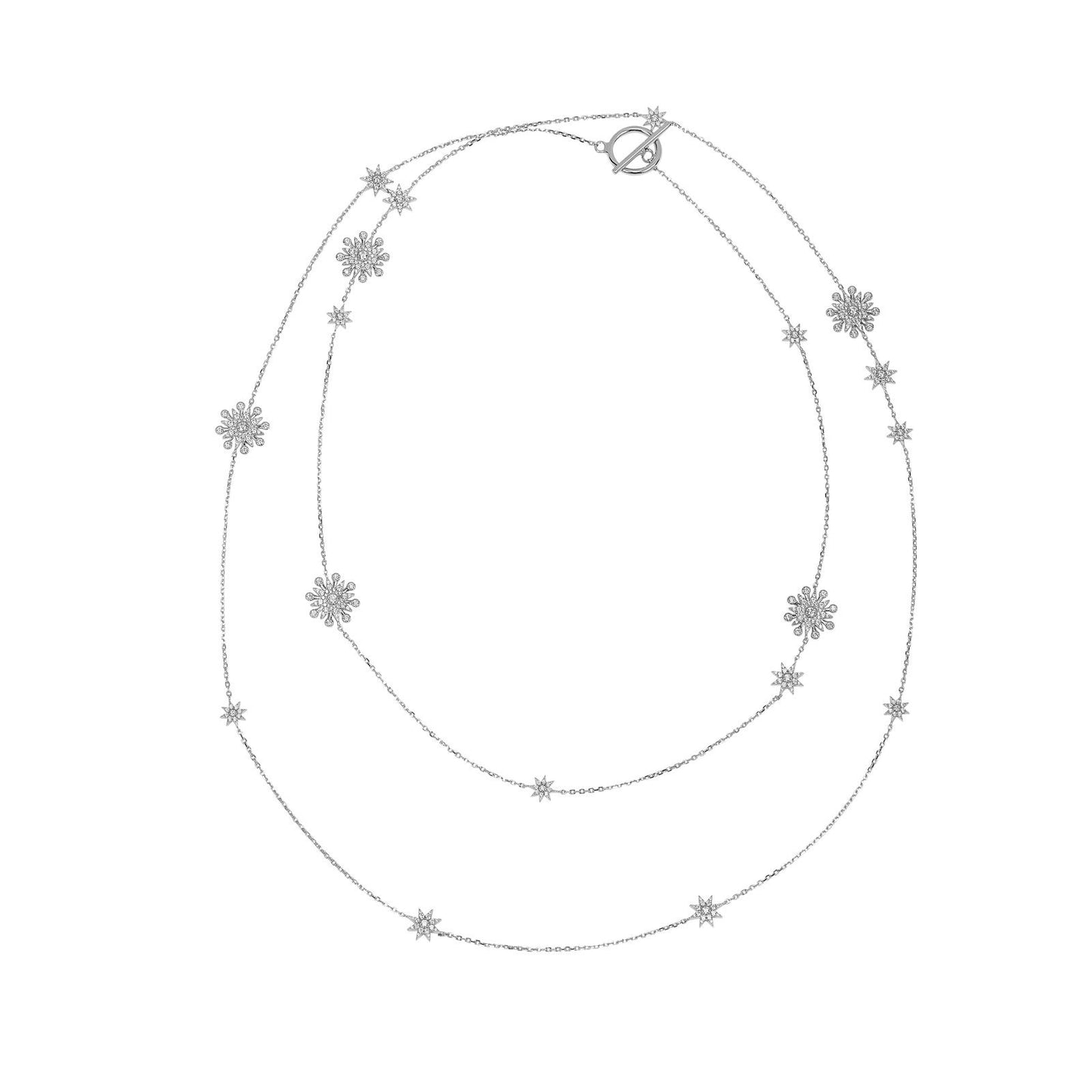 Set Medium shine necklace